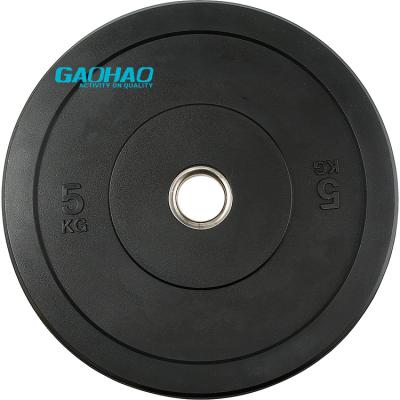 China Wholesale Non Slip Custom Logo Gym Custom Weightlifting Power Weightlifting Dish 5 Kg for sale