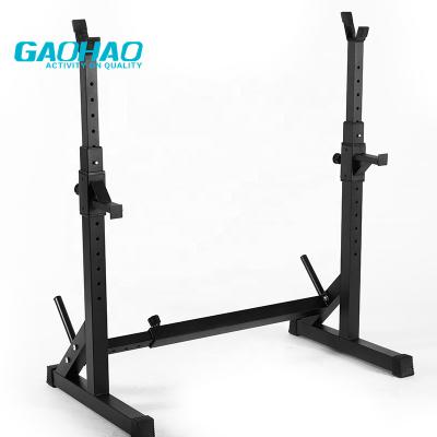 China Gaohao Modern Sport Pull Up Barbell Station Rack Exercise Barbell Dumbbell Rack, Weightlifting Squat Rack for sale