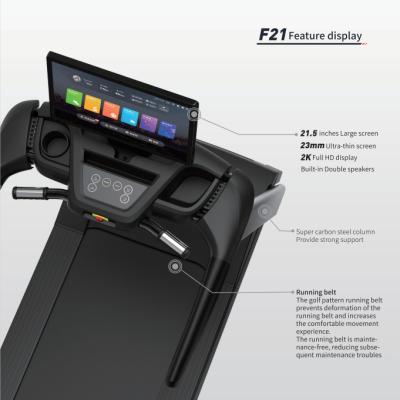 China GAOHAO Commercial Treadmill For Fitness Gym And Home Treadmill With Touch Screen Running Smart AC 3.0 HP / 4.0 HP Big Screen Real Running for sale