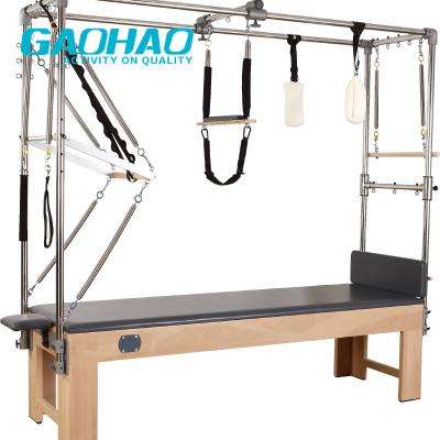 China Multifunctional Gaohao Pilates High Density Reformers Bed For Gym Exercise Center Tower Pilates Reformer Equipment for sale