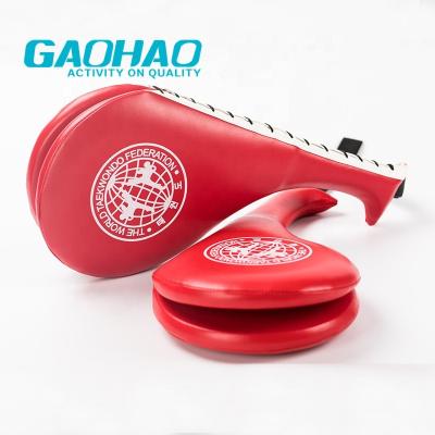 China Martial Arts Taekwondo Comfortable Foot Kicking Targets Kicking Pads IWF Approved Quality Taekwondo Training for sale