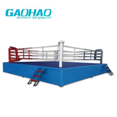 China AIBA Gaohao AIBA Standard Ring 4x4m/5x5m/6x6m Competition Ring Factory Price for sale