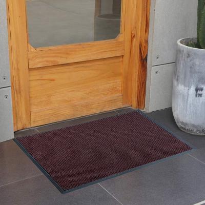 China Mat Shoe Sanitizing Front Rugs Washable Rubber Foot Pad Protector Sanitizing Outdoor Door Cleaning Mat For Home for sale