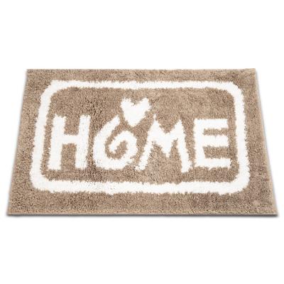 China Machine Washable Fiber Door Mat Home Jacquard Doormat With Logo for sale