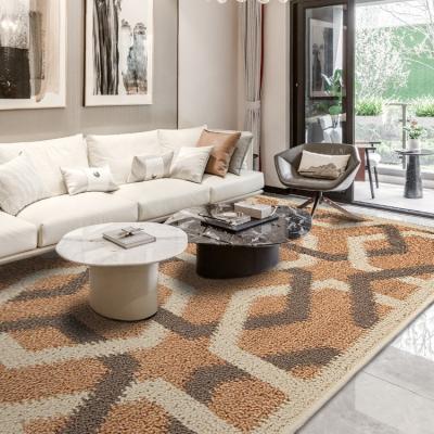 China Washable Customized Large Small Jacquard Floor Rugs And Blankets Living Room Rug for sale