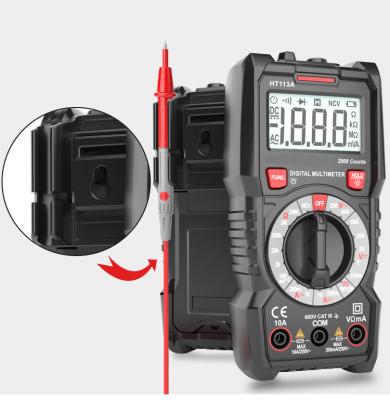 China Hot Selling Amazon Multimeter Digital Smart Multimeter Counting Genuine RMS HT 113A for sale