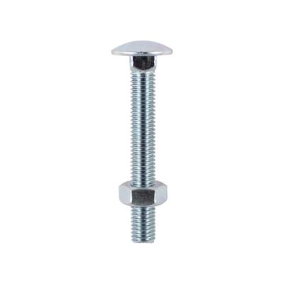 China Haiyan stainless steel all oem1 size 12 inch 10mm 75mm steel bolt and nuts carriage bolt for sale