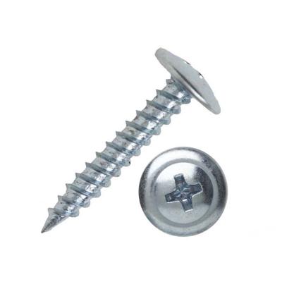 China DIN968 Black Flat / Gray Wood Truss Head Tapping Screw Thin Thread Drywall Screws for sale