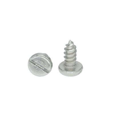 China Stainless Steel Pan Head Screw Din7971 Self Tapping Set Flat Slotted Galvanized Drilling Screw for sale