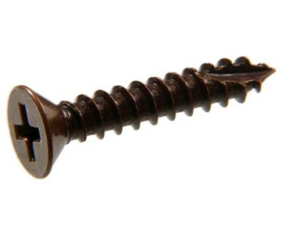 China DIN7982 Wooden Countersunk Miniature Tapping Screws 50mm Head Plasterboard Flat Screws Fasteners 1 Inch for sale