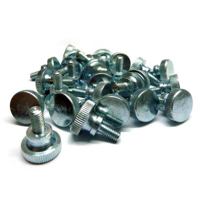 China DIN 653 Flat Makers Knurled Nuts And Screws Thumb Screw Knobs Handle Screw for sale