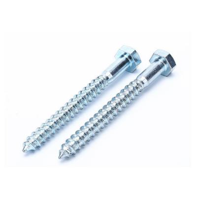 China HEX Factory Cheap Galvanized Wood Car Bolt Lag Screws DIN571 m10 m12 Length 150mm for sale