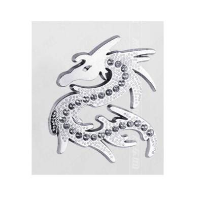 China Manufacturer Wholesale 3D Metal Dragon Decal Stickers For Car Badges Emblem Eco-friendly Sticker for sale