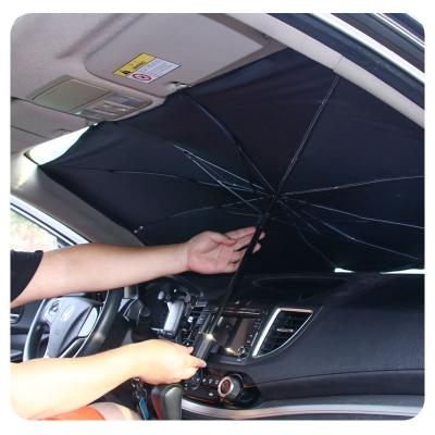 China Lowering Foldable Car Sun Shade Cover Car Interior UV Sunshade Umbrella Umbrella Sunshade Heat Insulation Windshield Car Shield Car Temperatures Cover for sale