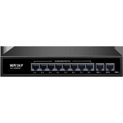 China Comfast CF-SG181P DC48V 10 Ports POE Gigabit POE Switch for sale