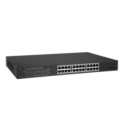 China POE COMFAST CF-SG1241P 24 Gigabit Port Ethernet POE Switch for sale