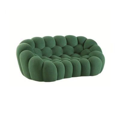 China The Other Modern Colorful Unique Design 3D Fabric Extra Elastic Bubble Sofa Honeycomb Ball Couch Set For Living Room for sale