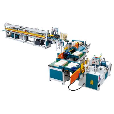 China 12mm-75mm Finger Joint Glue Machine For Cutting Wood Semi Automatic Finger Joint Production Line for sale