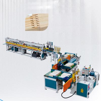 China 12mm-75mm Factory Customized Semi Automatic Finger Joint Production Line OEM ODM Finger Jointed Panel Production Line for sale