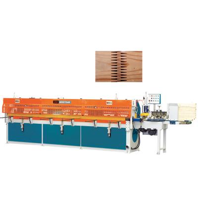 China Wood Pallet Production Line Full Automatic Solid Wood Shaper Machine Finger Joining Machine With Up And Down Cover for sale