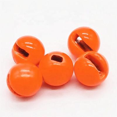 China Fly Fishing Best Selling Tungsten Beads Fly Tying Tungsten Slotted Beads With Factory Price for sale