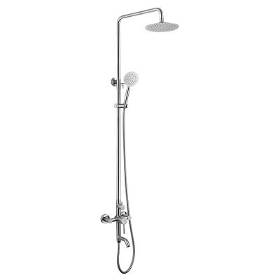 China With sliding bar design new shower head rain shower home bathroom hot and cold shower bath for sale