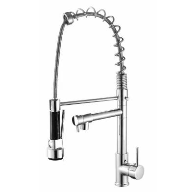 China Sense Faucets Kitchen Sink Faucet With Pull Down Spray Kitchen Mixer Sink Faucets for sale