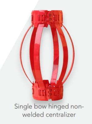 中国 Hinged Non Welded Bow Spring Centralizer 100 Series Casing Centralizer 販売のため