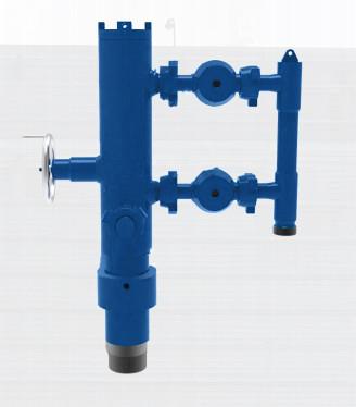 Cina Il giacimento di petrolio blu delle teste del cemento foggia le teste di cementazione che rivestono la singola spina in vendita