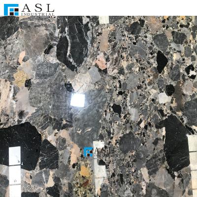 China Beautiful modern high quality conglomerate of Ceppo Grigio, Light Ceppo Di Gre, natural stone tiles gray for sale