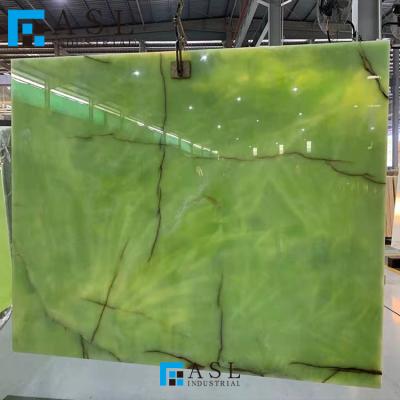 China Modern Home Pakistani Multi Marble Slabs UAE Pineapple Onyx Decor Connemara Jade Verde Vein Marble Stone Afghan Red Spearmint for sale