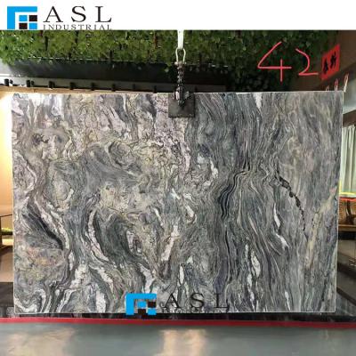 China Modern High End Ice Cold Marble Home Decor Amazon Blue Green Onyx Jade Stone Onyx Slabs Marble for sale