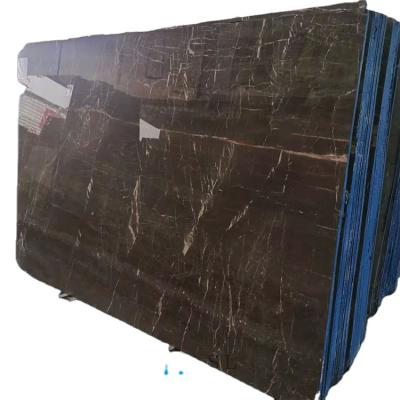 China China Brown Coffee Moss Marble and Modern Marble Tile Coffee Table for sale