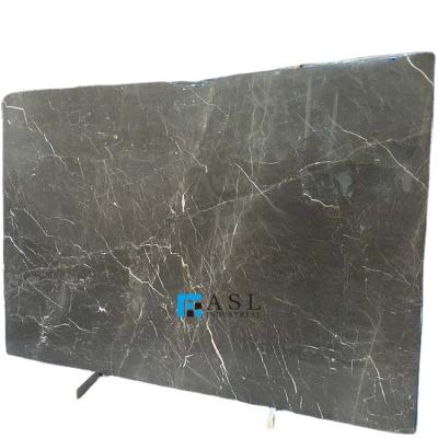 China China Best Quality Cheap Price Modern Dark Black Coffee Stone Brown Golden Marble for sale