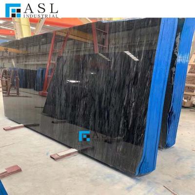 China black marble modern natural marble stone floor mable tiles for sale