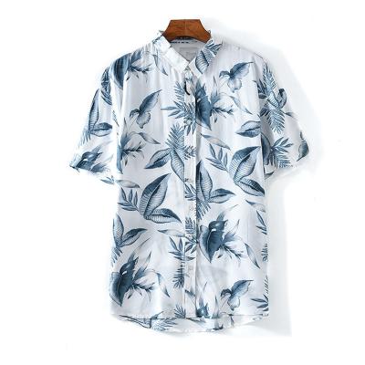 China New Design Hawaiian Shirts New Design Hawaiian Shirts New Design Beach Holiday Squishy Floral Print Breathable Common Wear Squishy Shirts Charms for sale