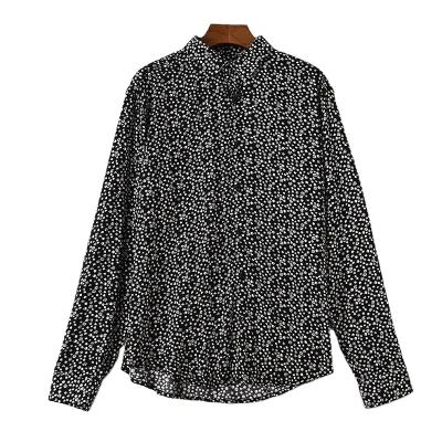 China Autumn Summer Men Breathable Floral Clothing Spring Factory Price Breathable Casual Full Sleeves Printed Full Body Shirt Long Full Camisa Stocklots for sale