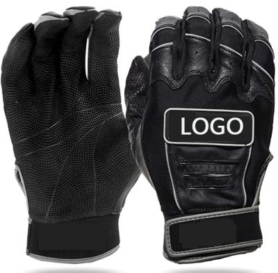 China high quality custom sheepskin manufacturers baseball gloves hot sale professional batting gloves BQ-001 for sale