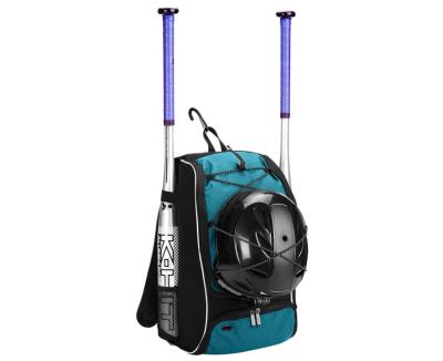 China custom high quality baseball bags baseball backpack it can hold hats and gloves baseball bats BQ-001 for sale