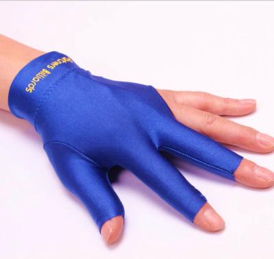 China High Quality Custom Logo Manufacturer Custom Made Billiard Gloves Pool Accessories Three Finger Gloves For Snooker TQ-002 for sale