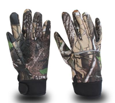 China Hot Sale Manufacturer Custom Camouflage Hunting Gloves Windproof Outdoor Hunting Gloves SL-002 for sale