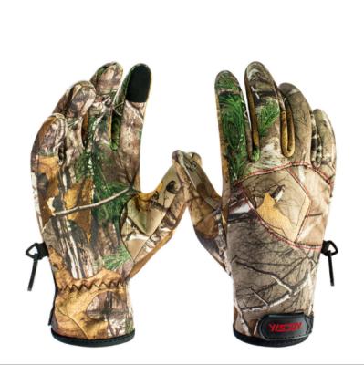 China Hot Sale Manufacturer Custom Camouflage Hunting Gloves Windproof Outdoor Hunting Gloves SL-003 for sale