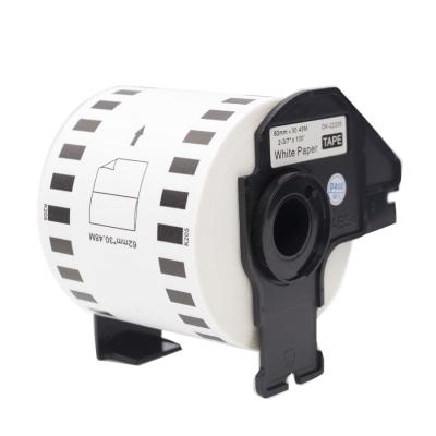 China PUTY DK COMPATIBLE sticker label DK-22205 DK2205 DK 22205 for thermal printer bro ql700 for sale