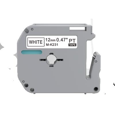 China COMPATIBLE Mk 12mm*8m m k231 m-k231 mk231 compatible cartridge for PT85, PT100, PT110 label printer for sale