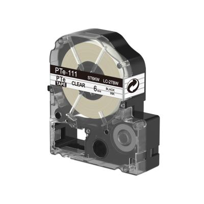 China COMPATIBLE SS12KW compatible for EPSON black on white 12mm label tape LW300 LW400 LW700 for sale