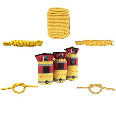 China High Strength Customized PP Water Rescue Rope Life Rope Marine Floating Round Pull Rope for sale