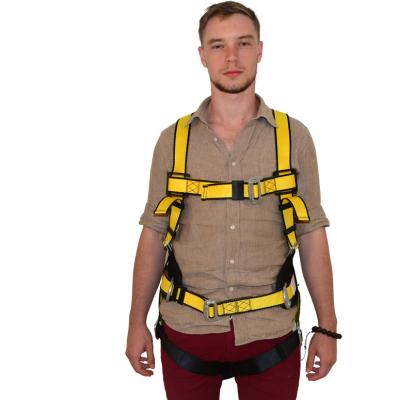 China Polyester 5 Head Full Body Safety Belt-Harness With Waist Supporter for sale