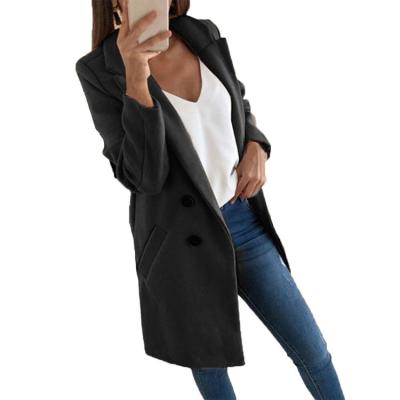 China Anti-wrinkle women jackets and coats 2020 winter coat wool women coat for sale