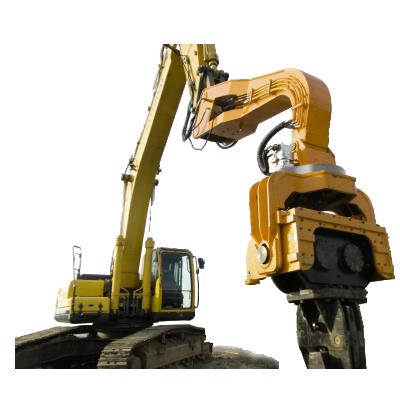 China Building Material Shops 20ton 30ton Bridge Pile Base Excavator Used Hydraulic Vibro High Quality Pile Hammer for sale