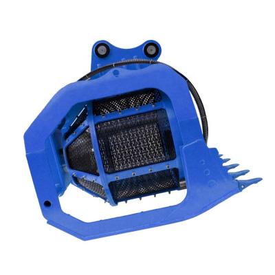 China Excavator Loader Attachment Screening Bucket For Excavator Rotary Sieve Bucket Attachments for sale